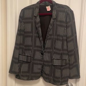 Dotted Halogen XL Suit Jacket